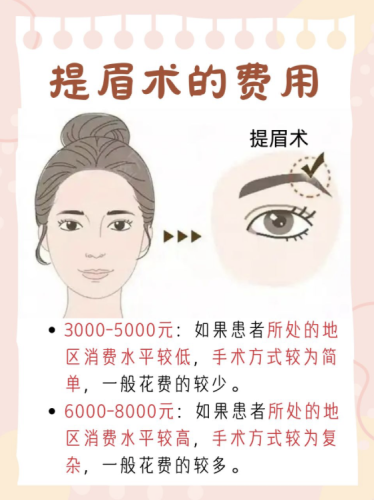 提眉去眼袋手术需要多少钱？别急，下面就为你详细剖析