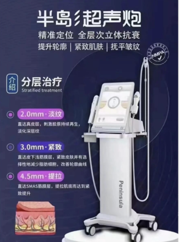 半岛超声炮有效果吗？做完直接年轻 5 岁，下颌线能切菜